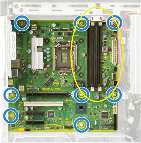 damaged memory slot dell